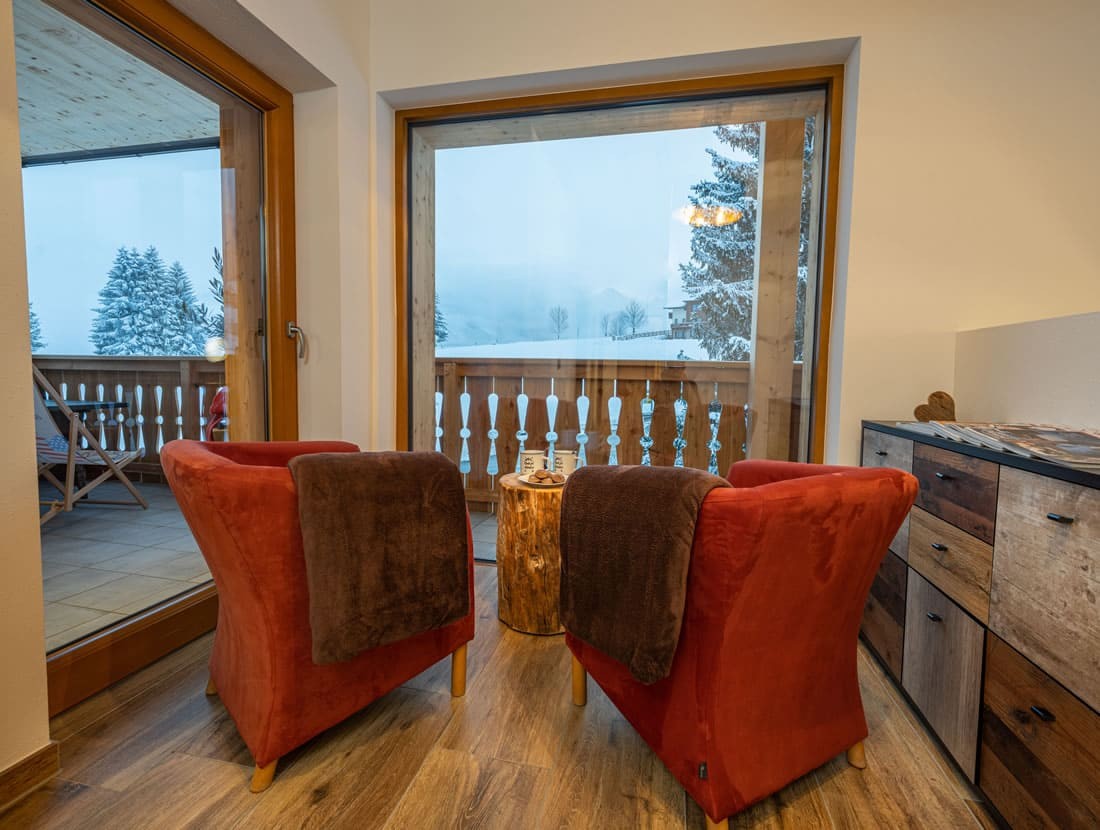 Leseecke mit herrlichem Ausblick